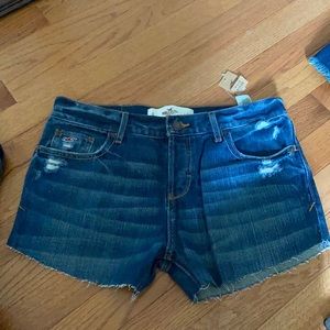 Hollister denim shorts size 24